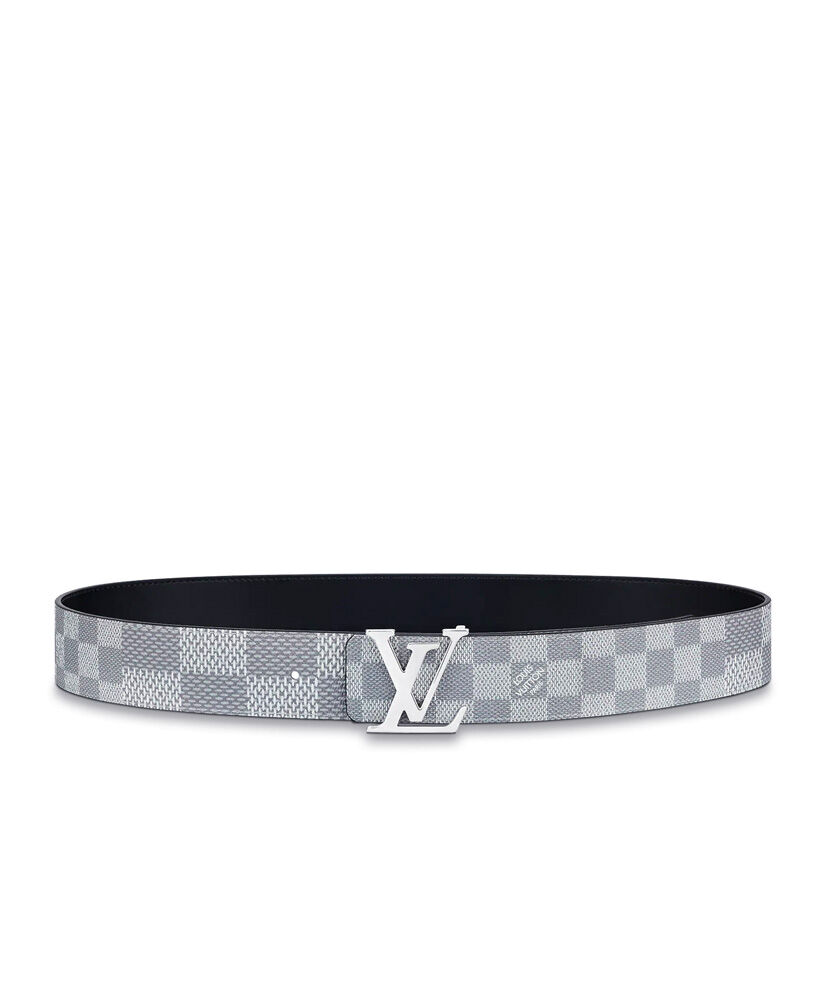 Louis Vuitton Belt Initiales 40mm Reversible Belt M0342Q Gray