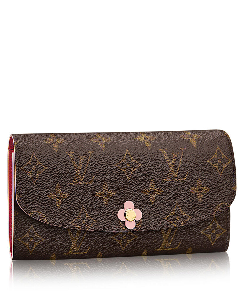 Louis Vuitton Wallet Emilie Wallet M64202 Peachblow