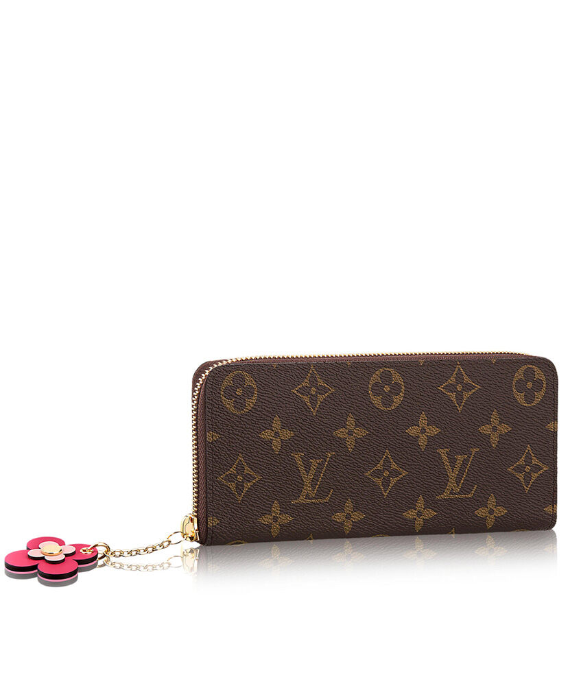 Louis Vuitton Wallet Clemence Wallet M64201 Peachblow