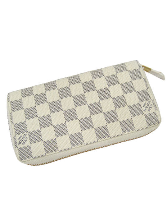 Louis Vuitton Wallet Damier Wallet N60019 White