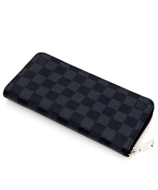 Louis Vuitton Wallet Damier Wallet N63095 Black