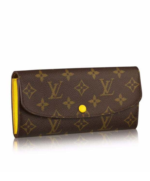 Louis Vuitton Wallet Emilie Wallet M61535 Yellow