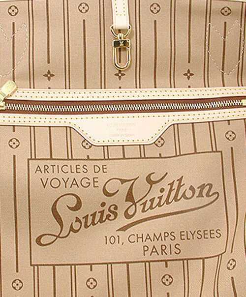 Louis Vuitton Monogram Neverfull M40156 Brown