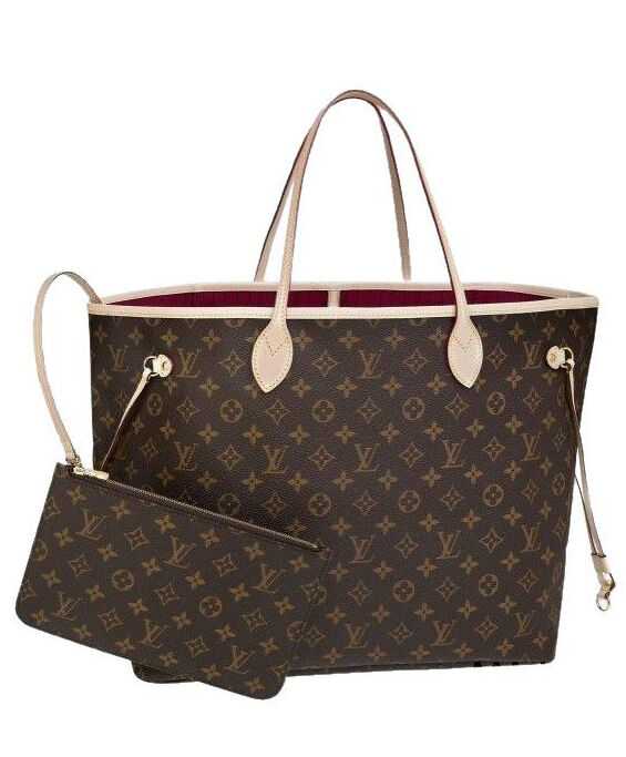 Louis Vuitton Monogram Neverfull M40991 Red - Click Image to Close