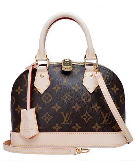 Louis Vuitton Monogram Canvas Alma Shoulder Bag M53152 Brown