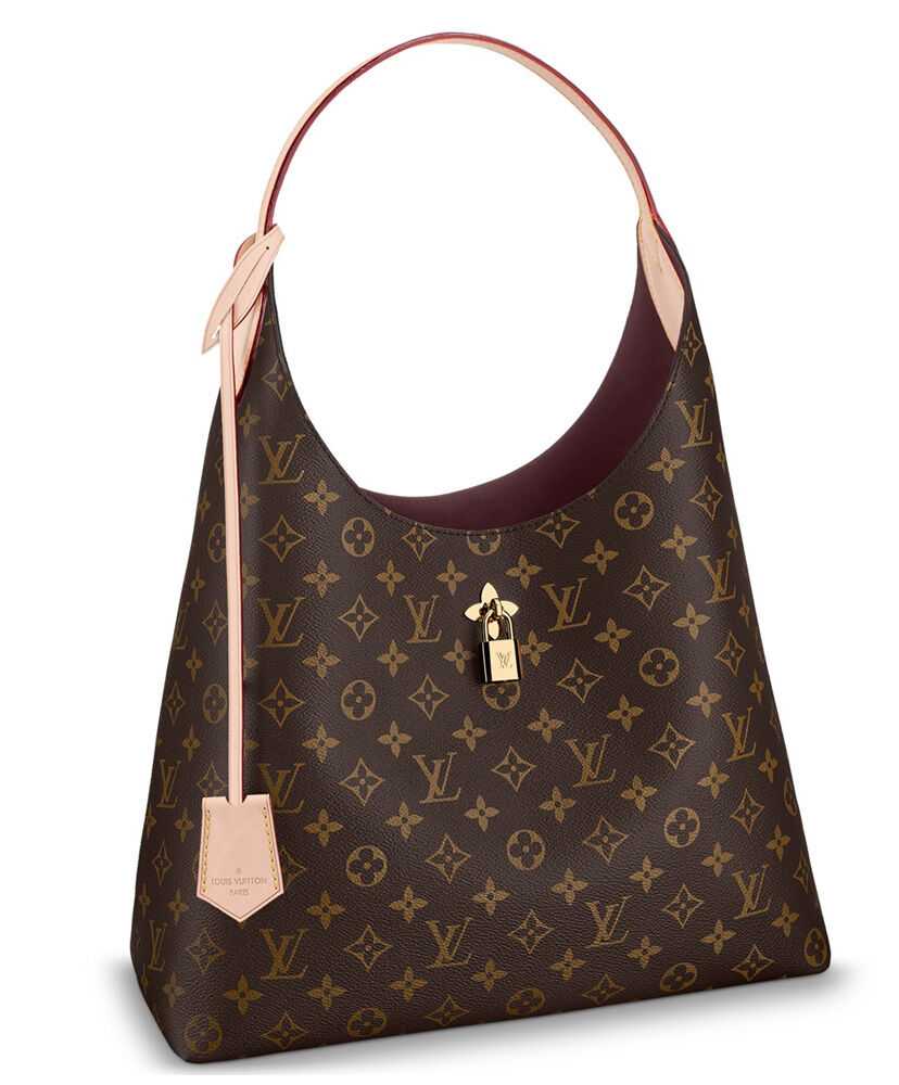 Louis Vuitton Flower Hobo M43545 M43546 M43547 Brown