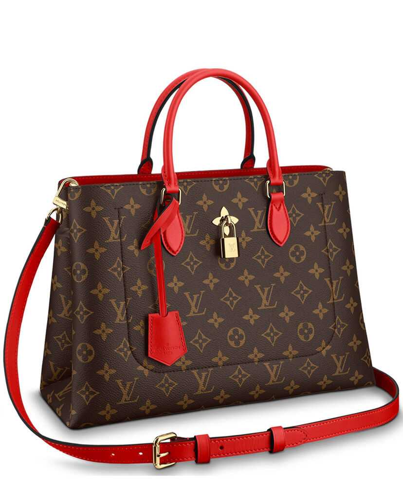 Louis Vuitton Flower Tote M43550 M43553 Red - Click Image to Close