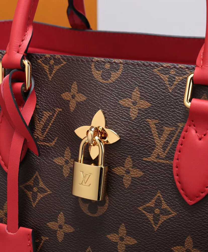 Louis Vuitton Flower Tote M43550 M43553 Red - Click Image to Close