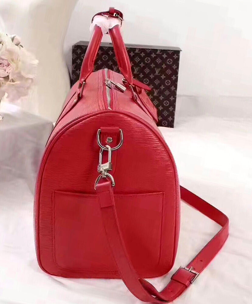 Louis Vuitton X Supreme Epi Keepall Bag Red - Click Image to Close