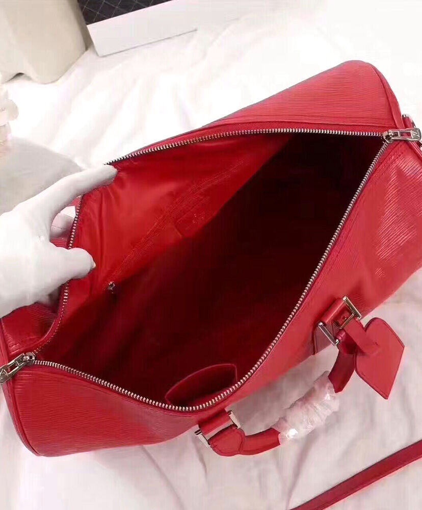 Louis Vuitton X Supreme Epi Keepall Bag Red - Click Image to Close