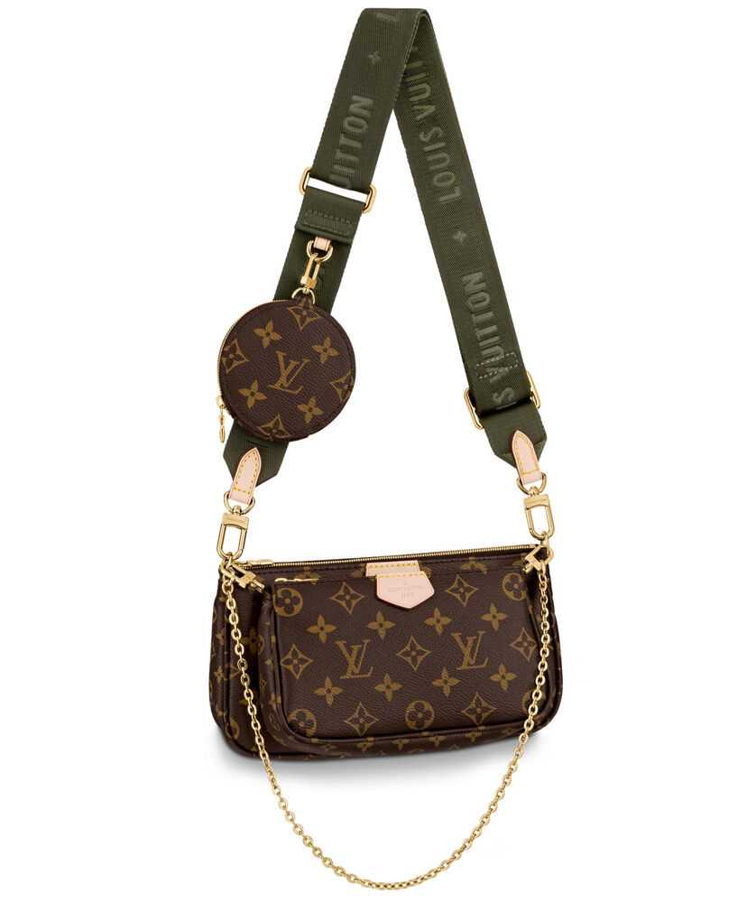 Louis Vuitton Multi Pochette Accessoires M44813 Green [LV2022-0347] -  $329.10 : Louis Vuitton Outlet