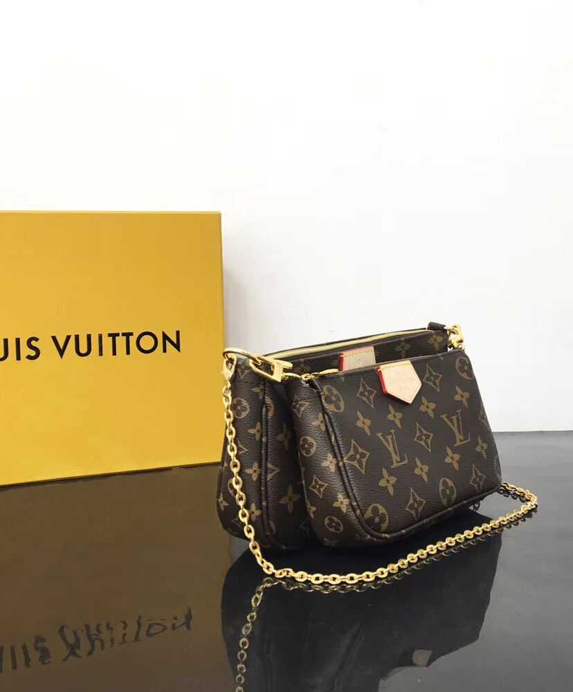 Louis Vuitton Multi Pochette Accessoires M44813 Green - Click Image to Close