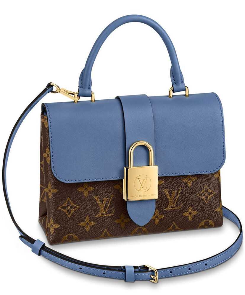 Louis Vuitton Locky BB bag M44080 M44141 M44321 M44322 Blue
