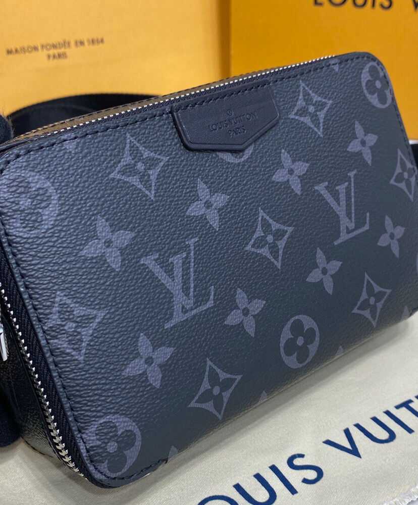 Louis Vuitton Alpha Wearable Wallet M80741 Black