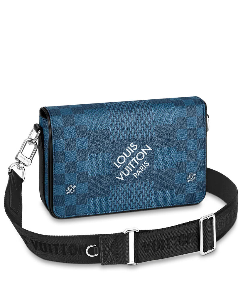 Louis Vuitton Studio Messenger Bag N50013 N50026 Blue