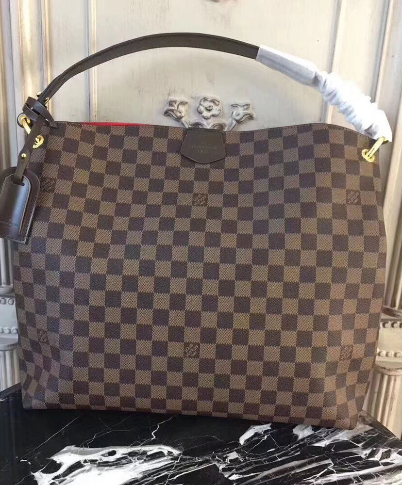 Louis Vuitton Graceful MM M44045 Brown