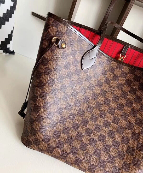 Louis Vuitton Damier Canvas Neverfull N41359 Brown - Click Image to Close