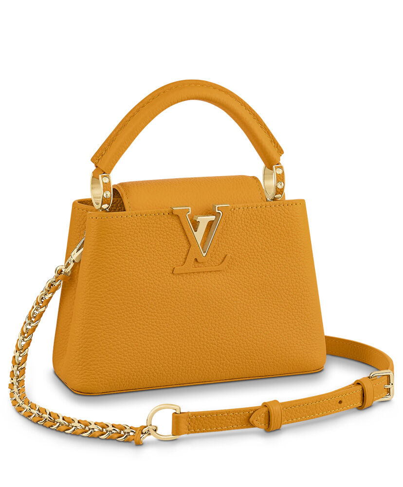 Louis Vuitton Capucines Mini Bag M59709 Orange