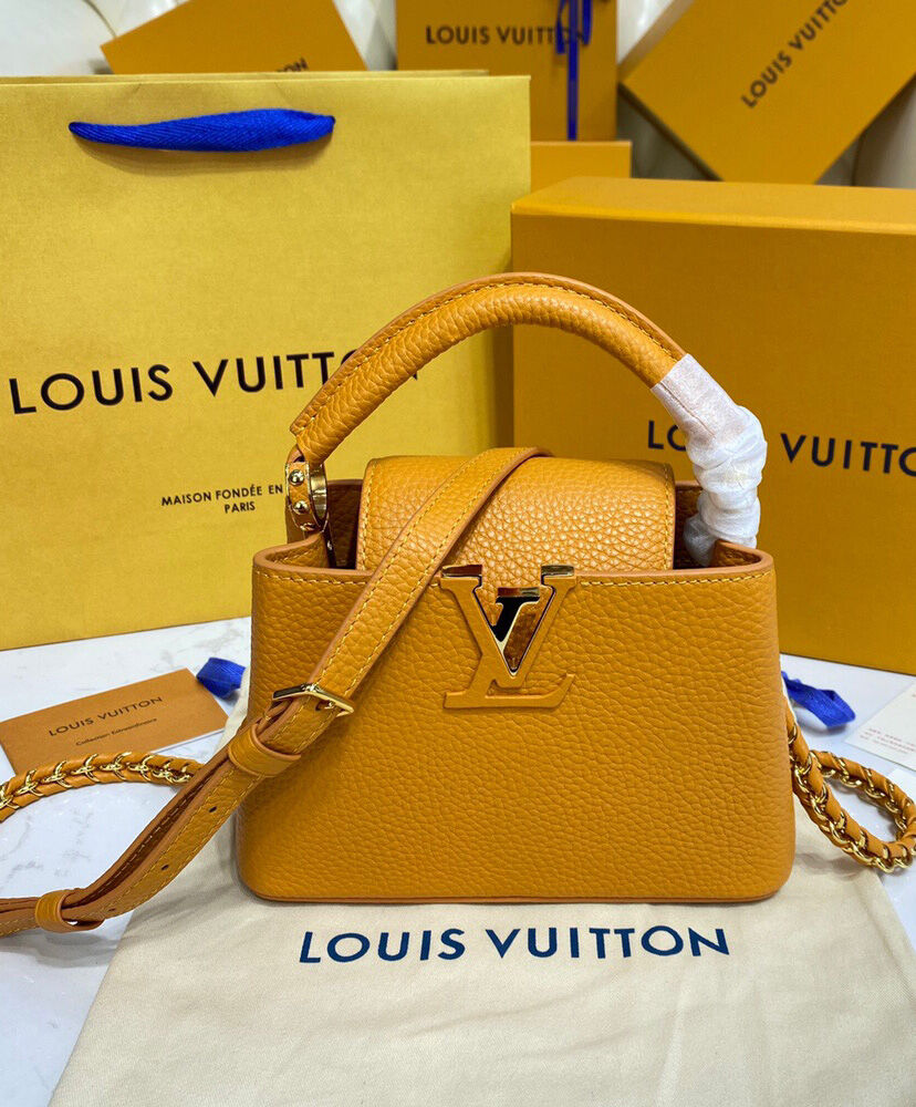 Louis Vuitton Capucines Mini Bag M59709 Orange - Click Image to Close