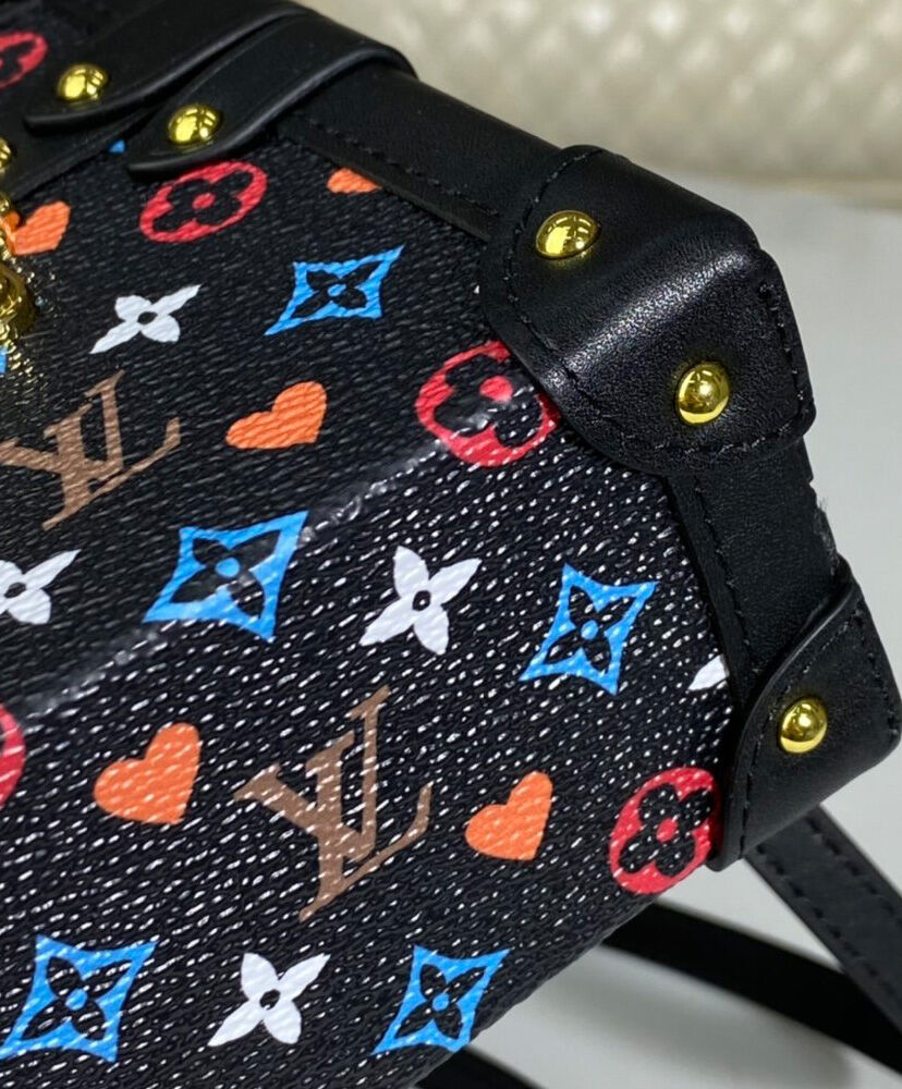 Louis Vuitton Game ON Petite Malle M57454 Black