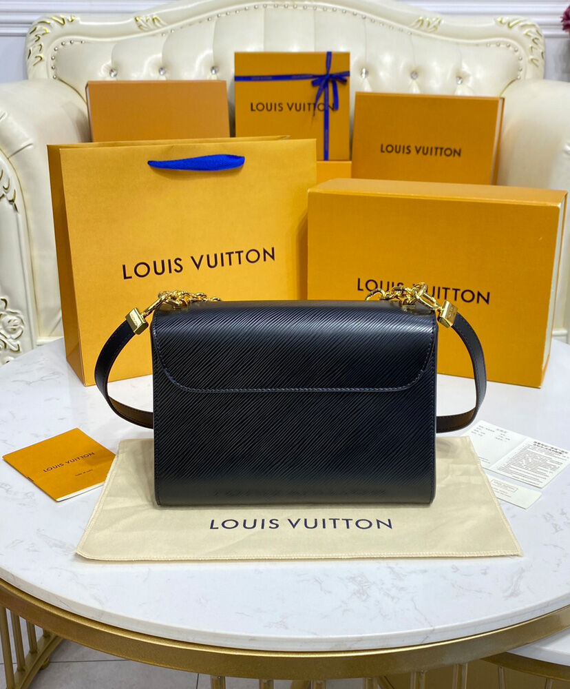 Louis Vuitton Twist MM M59402 M59627 Black