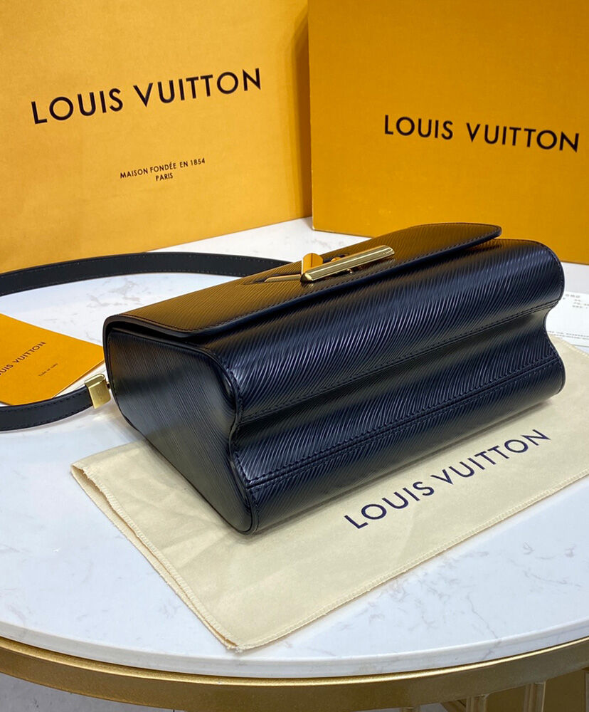 Louis Vuitton Twist MM M59402 M59627 Black