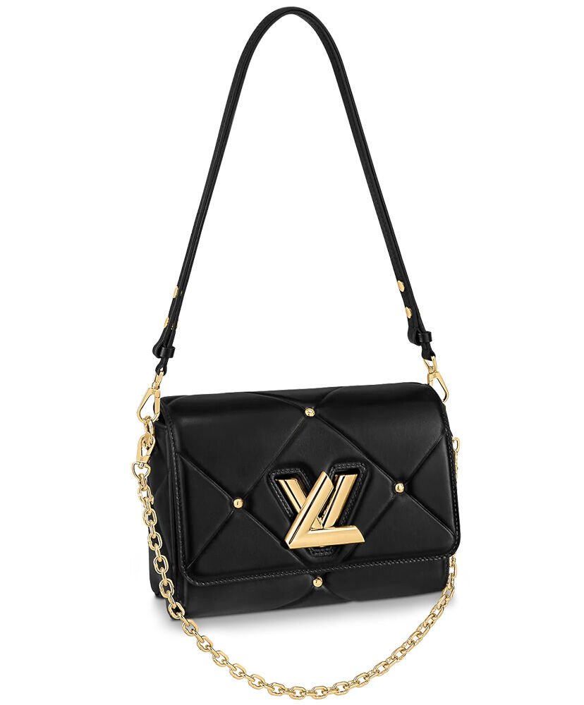 Louis Vuitton Twist MM M59029 M59031 Black