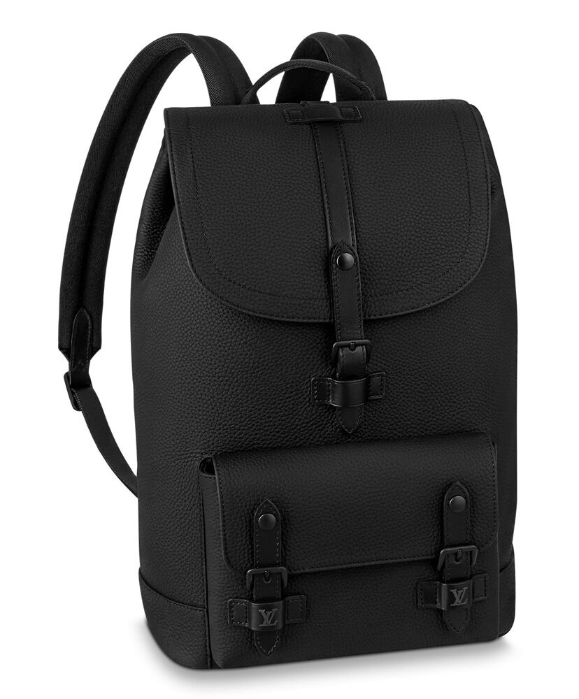 Louis Vuitton Christopher Slim Backpack M58644 Black
