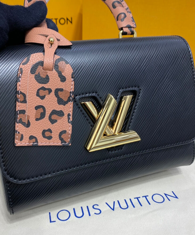 Louis Vuitton Twist MM M58568 Black