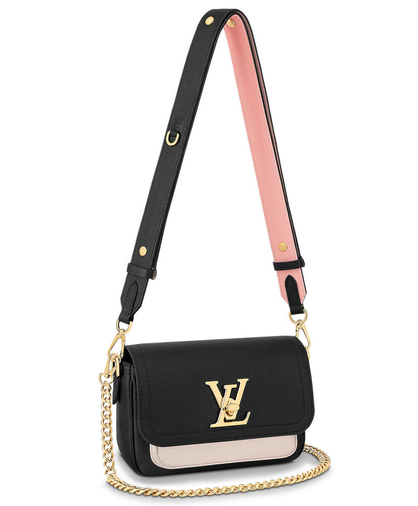 Louis Vuitton Lockme Tender Bag M58554 M58555 M58557 Black
