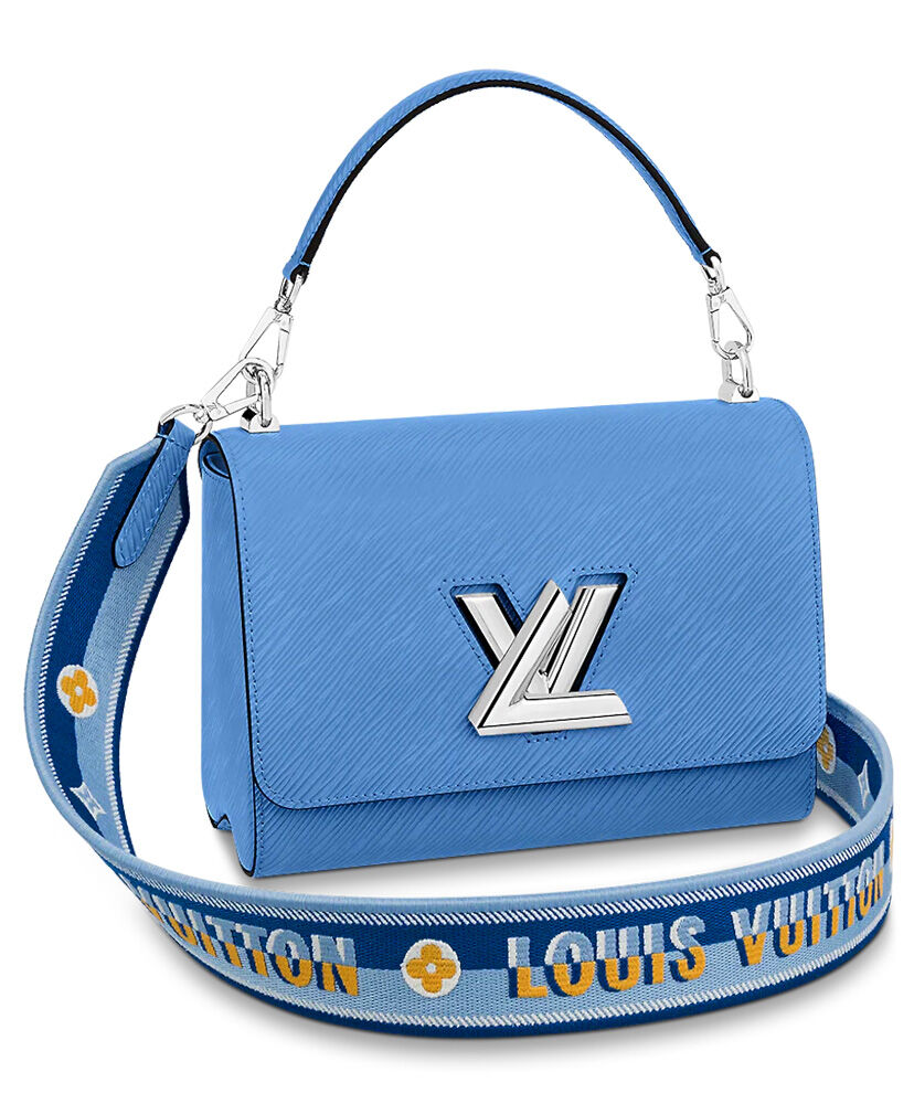 Louis Vuitton Twist MM Bag M57507 Blue