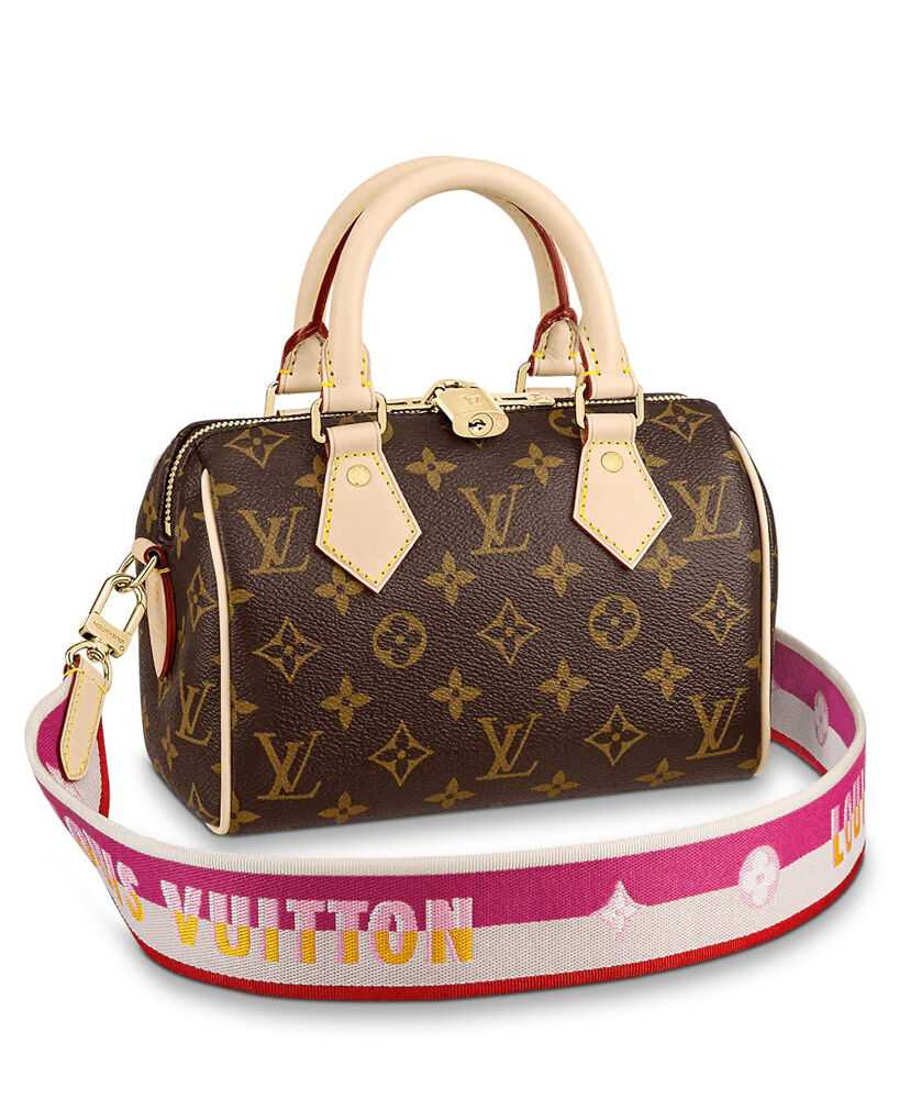 Louis Vuitton Speedy Bandouliere 20 M45948 M45957 Peachblow