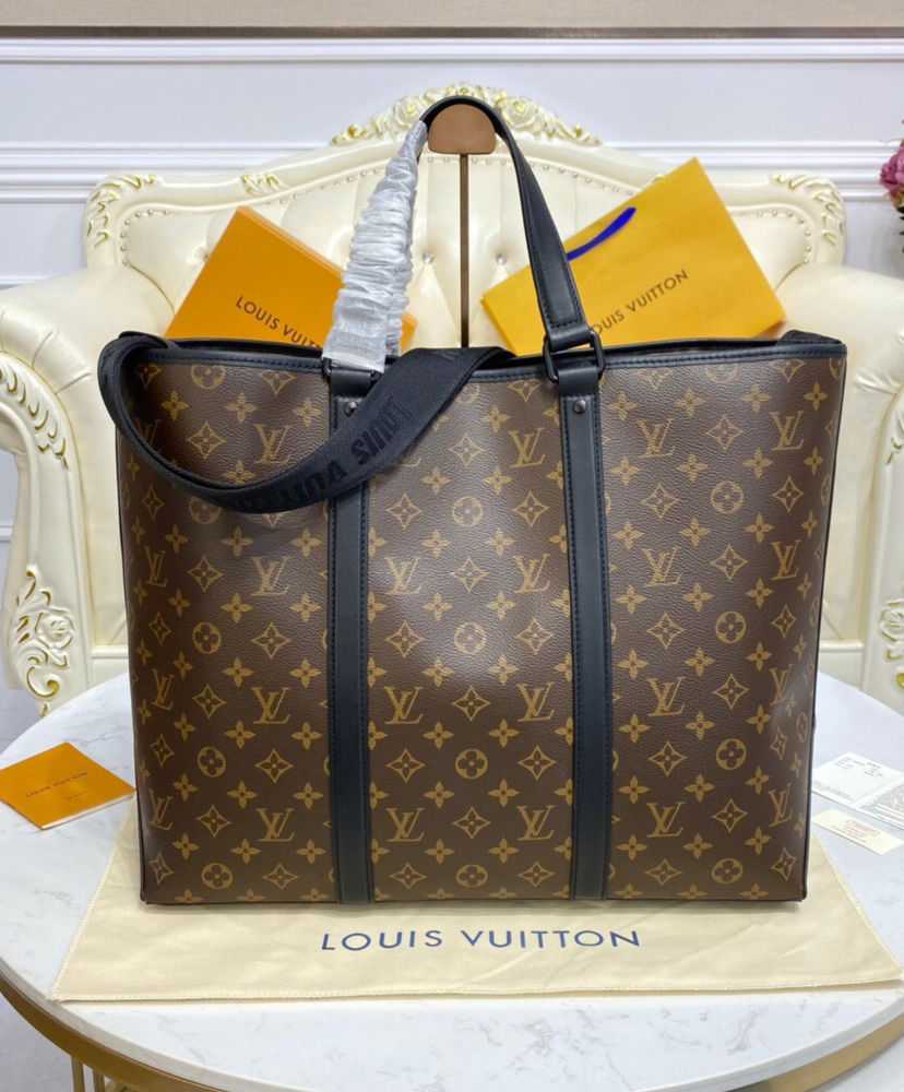 Louis Vuitton Week-End Tote GM M45733 Brown