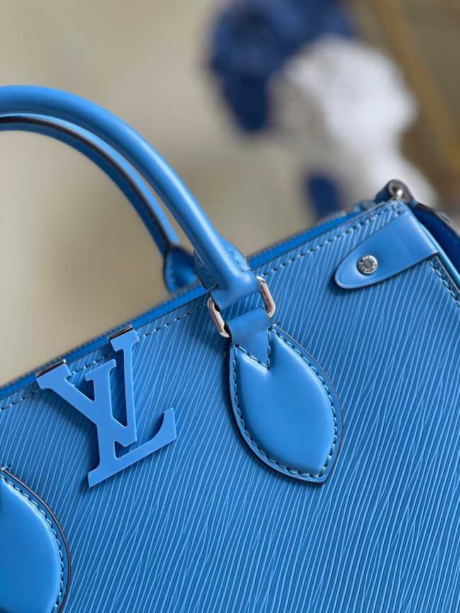 Louis Vuitton Outlet Epi Leather original M57680 Bleuet Blue