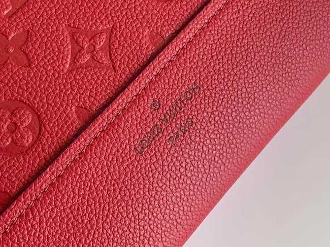 Louis Vuitton Outlet Original Monogram Empreinte NEO ALMA PM M44832 red