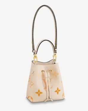 Louis Vuitton Outlet Original Leather NEONOE BB M45716 Cream&Saffron
