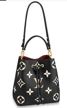 Louis Vuitton Outlet Original Monogram Empreinte NEONOE M45497 BLACK
