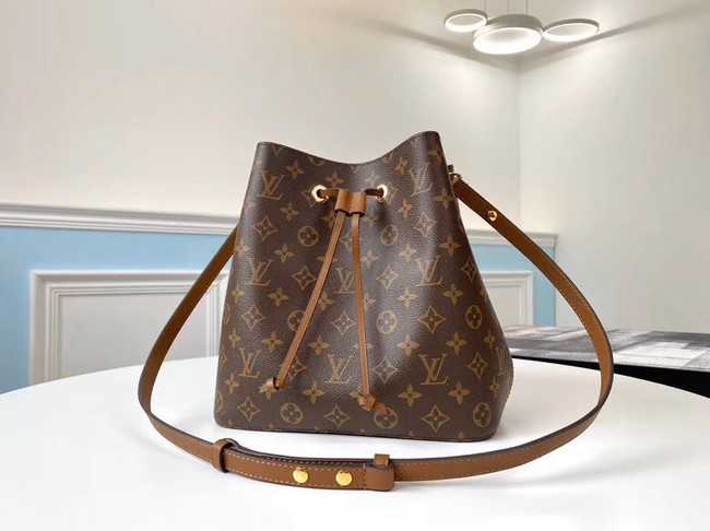Louis Vuitton Outlet Monogram Canvas Neonoe Original Leather M44887 brown