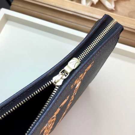 Louis Vuitton Outlet Monogram Canvas Poche Toilette M47544 black
