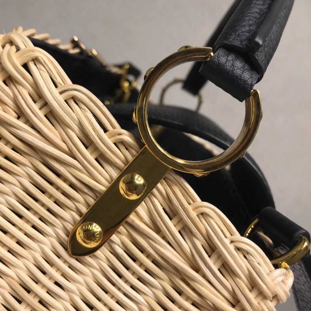 Louis Vuitton Outlet Original CAPUCINES PM M50011 Black