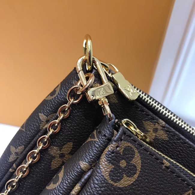Louis Vuitton Outlet Monogram Canvas Original Leather M44823 blue