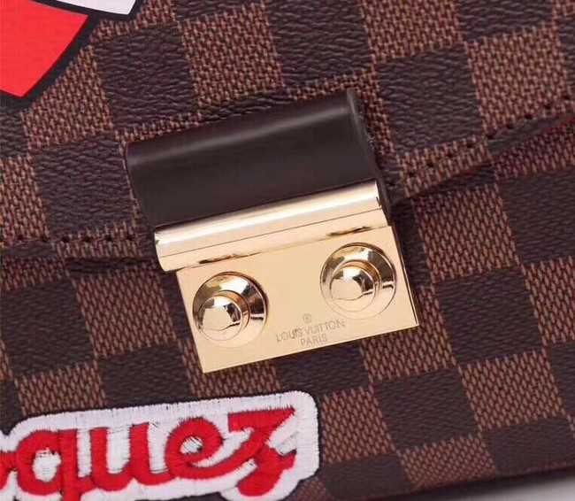 Louis Vuitton Outlet Damier Ebene Canvas CROISETTE N40055