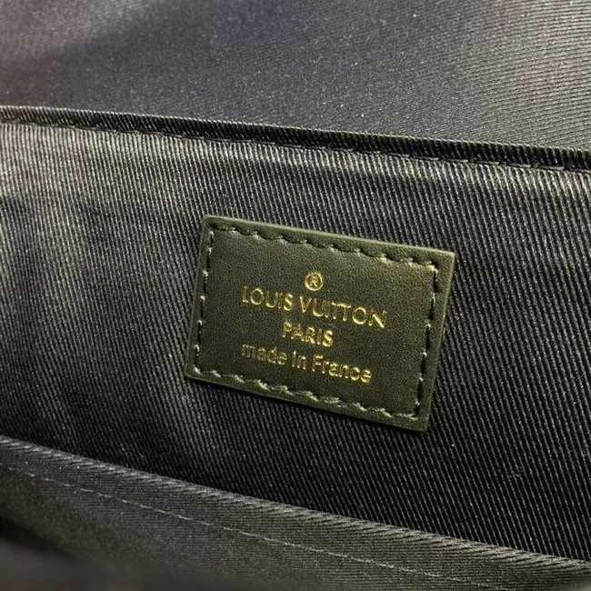 Louis Vuitton Outlet original Monogram Canvas GEORGES BB M43866 blue&red