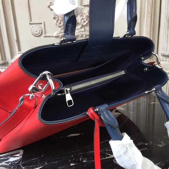 Louis Vuitton Outlet KLEBER MM EPI INDIGO M51333 red