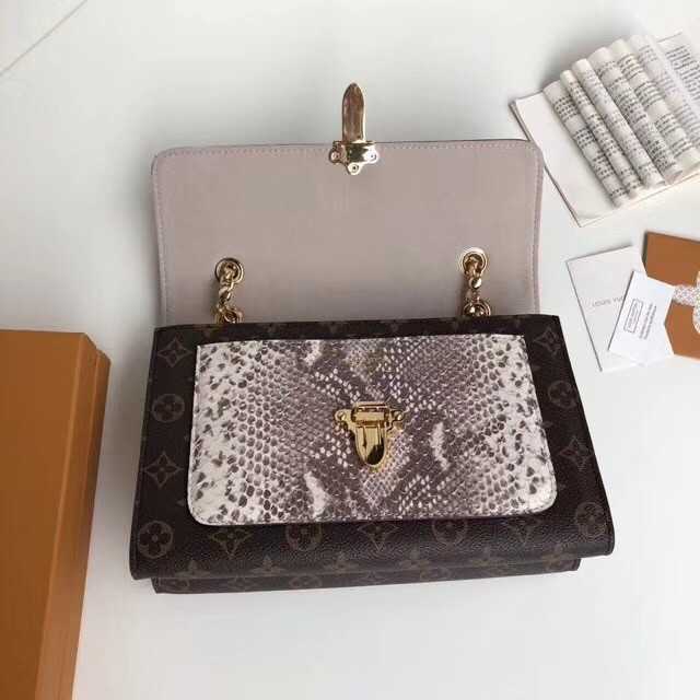 Louis Vuitton Outlet original monogram canvas VICTOIRE M43731 pink