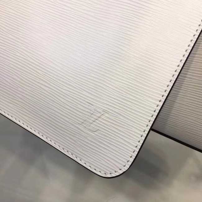Louis Vuitton Outlet Original Neverfull Epi Leather M54185 white