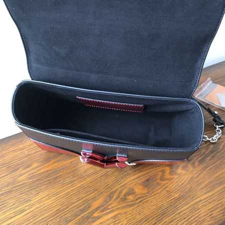 Louis Vuitton Outlet original Leather TWIST DENIM M54709 Red and black