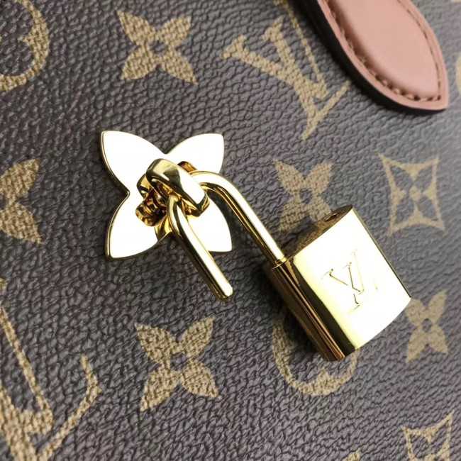 Louis Vuitton Outlet original monogram canvas Flower tote M43550 brown