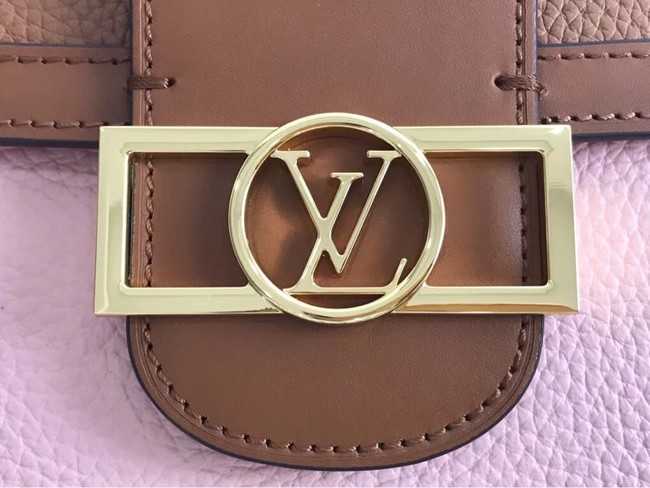Louis Vuitton Outlet original SAINT SULPICE PM M44391 brown with pink