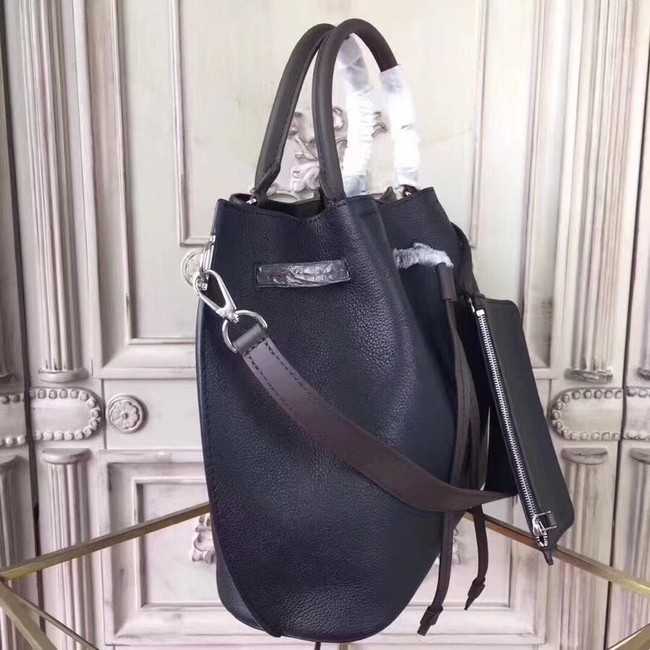 Louis Vuitton Outlet Original Mahina Leather GIROLATA M54401 black